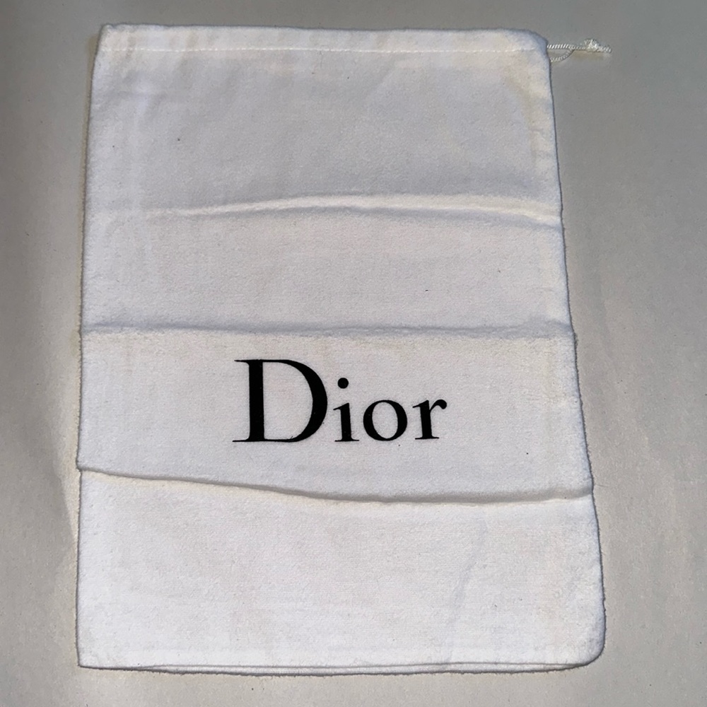 Dior White Dust Bag
